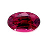 4.90ct Purple Garnet Oval Gem - Striking Reddish Purple - $3608 USD