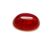 7.43ct Dark Pinkish Red Ruby Cabochon Oval - Premium Gemstone - $5027 USD