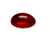 3.06ct Purplish Red Ruby Cabochon Oval Gem - Very Dark & Moderately Strong - $854 USD