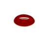 1.67ct Dark Purplish Red Ruby Cabochon Oval Gem - $630 USD