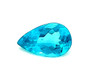 Pear Shape 2.9 carats, Blue Apatite Loose Gem, 10.81 x 8.19 x 4.98