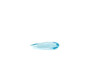 4.06ct Blue Aquamarine Pear Gem - Medium Grayish Shade - $2818 USD