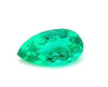 2.02ct Pear Shaped Emerald Gem - Vivid Yellowish Green - $26545 USD