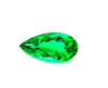 1.50ct Emerald - Dark Bluish Green Pear Gem - $11858 USD