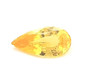 2.53ct Yellow Sapphire Pear Gem - Medium Orangy Yellow - $3236 USD