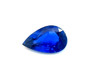 1.23ct Blue Sapphire Pear Gem - Medium Slightly Purplish Hue - $3899 USD