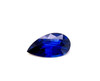 1.31ct Blue Sapphire Pear Gem - Moderately Strong Violetish Blue - $4072 USD