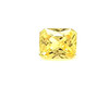 Radiant 1.56 carats Yellow Sapphire, 6.17 x 6.11 x 4.18