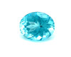 Round Shape, 2.57 carats Blue Paraiba Colored Apatite Gem, 8.12 x 5.81