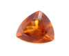 Trillion 15.23 carats Orange Loose Citrine Gem, 17.23 x 16.83 x 12.87