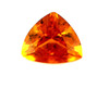 Trillion 12.26 carats Orange Loose Citrine Gem, 15.55 x 15.22 x 11.75