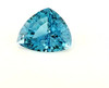 Trillion 2.79 carats Blue Aquamarine Gem, 9.8 x 9.8 x 5.9