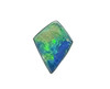 Kite Shape  5.61 Carat Black Opal Gemstone, 25.7 x 15.8 x 2.68