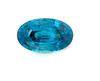 Oval Shape 5.54 carats, Blue Zircon Loose Gem, 11.63 x 8.7 x 5.43