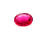 1.1ct Rubellite Tourmaline Oval Gem - Medium Dark Orangy Red - $1006 USD
