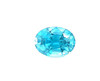 Oval Shape 2.46 carats, Blue Zircon Loose Gem, 7.86 x 7.06 x 4.81