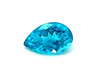 1.80ct Blue Apatite Pear Gem - Medium Dark Greenish Blue - $465 USD