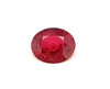 Round Shape, 1.34 Carat, Fine Ruby Gemstone,, 6.91 x 3.48