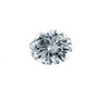 Round 1.02 carats White Sapphire, 6.25 x 3.77