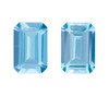 0.91 Blue Aquamarine Emerald 6 x 4 mm