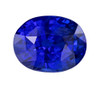 1.02 Carat Royal Blue Sapphire, Oval shape, 6.6 x 5 mm