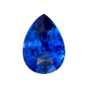 1.64 Carat Gorgeous Blue Sapphire Gem, Pear Shape, 8.4 x 6 mm
