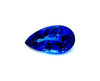 1.75 Carat Blue Sapphire Pear Gem - Medium Bright Blue - $2903 USD