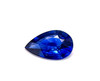 1.73 Carat Blue Sapphire Pear Gem - Violetish Blue - $6007 USD