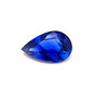 1.78 Carat Blue Sapphire Pear Gem - Violetish Blue - $6181 USD