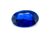 2.53 Carat Blue Sapphire Oval - Vivid Violetish Blue Gem - $7706 USD