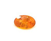 1.58 Carat Orange Sapphire Oval Gem - Medium Dark Yellowish Orange - $1445 USD