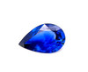 1.53 Carat Blue Sapphire Pear Gem - Violetish Blue - $5313 USD