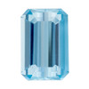 4.37 Blue Aquamarine Emerald 12.1 x 8.1 mm