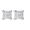 14 Karat White Gold 0.50 Carat Diamond Earrings.....