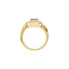 Beaded Halo Style Ring Mounting in 18 Karat Rose Gold for Round Stone