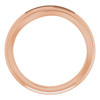 Family Freeform Ring Mounting in 18 Karat Rose Gold for Straight baguette Stone