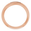 Family Freeform Ring Mounting in 10 Karat Rose Gold for Straight baguette Stone