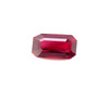 Octagon Cut, 1.31 Carat, Fine Ruby Gemstone,, 7.23 x 4.84 x 3.44