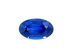 1.09 Carat Medium Blue Sapphire Oval Gem - Slightly Violetish - $2349 USD