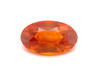 3.04 Carat Orange Sapphire Oval - Medium Dark Brownish Gem - $7116 USD
