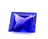 Square 6.95 carats Blue Tanzanite, 10.94 x 10.5 x 7.05