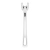 Solitaire Ring Mounting in Sterling Silver for Round Stone.
