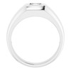 Solitaire Ring Mounting in Platinum for Round Stone, 18.04 grams