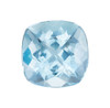 0.79 Blue Aquamarine Cushion 5.9 mm