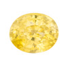 2.41 Carat Pure  Yellow Sapphire Stone, Oval Shape, 8.7 x 7 mm