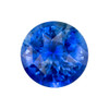 1.06 Carat Blue Sapphire, Round shape, 6 mm