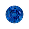 1.45 Carat Blue Sapphire, Round shape, 6.55 x 6.58 x 4.12 mm, GIA Cert