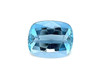 Cushion 2.92 carats Blue Aquamarine Gem, 8.6 x 8.6 x 5.99