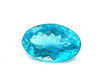 Oval 2.33 carats Blue Apatite Gem, 9.7 x 7.66 x 4.81 mm, Bright Color, $398 USD