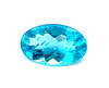 Oval Shape, 2.22 carats Blue Paraiba Colored Apatite Gem, 9.9 x 7.63 x 4.35